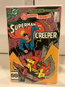 DC Comics Presents #88 1985 Superman! Creeper! Crisis! 9.0 (our highest grade)