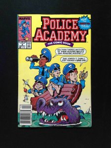 Police Academy #2  Marvel Comics 1989 FN/VF Newsstand