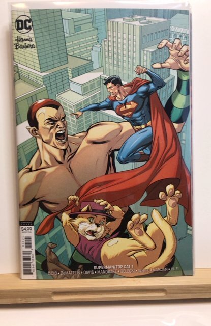 Superman/Top Cat Special Ventrue Cover (2018)