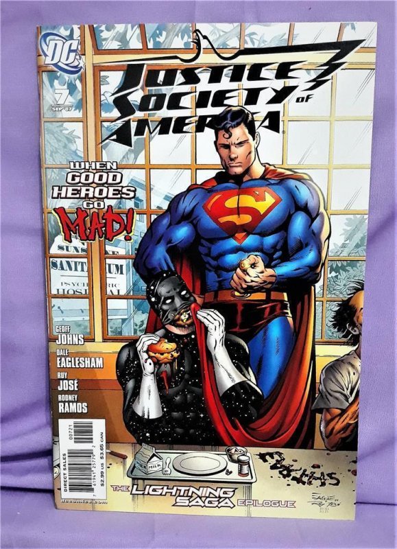 JUSTICE SOCIETY of AMERICA #6 - 7 1:10 Variant Cover 1st Citizen Steel (DC 2007)