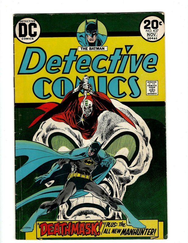 Detective Comics # 437 FN DC Comic Book Batman Robin Joker Catwoman Penguin SR1