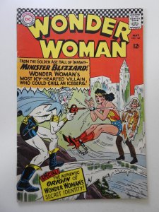 Wonder Woman #162 (1966) VG Condition! Moisture stain