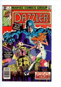 DAZZLER #5  (1981) MARVEL COMICS NEWSTAND