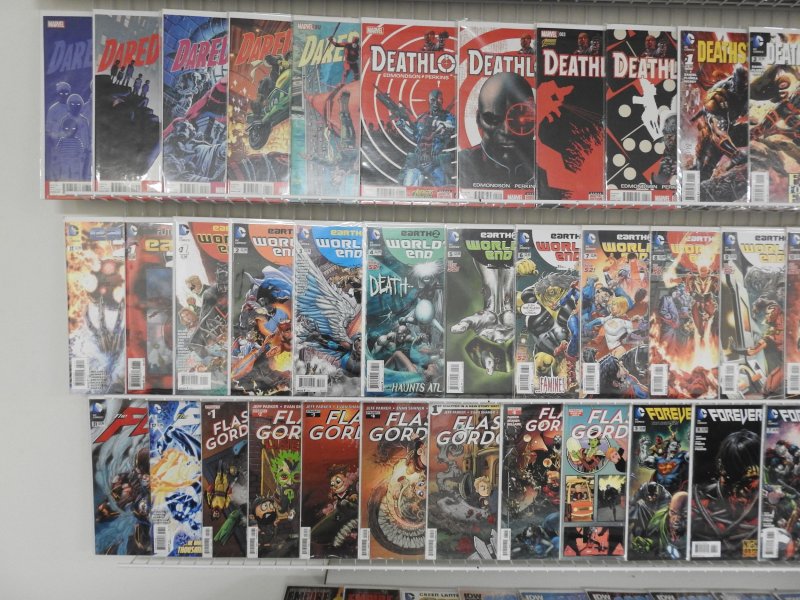 Huge Lot 170+ Comics W/ Flash, Daredevil, Batwing, +More! Avg VF+ Cond! see desc