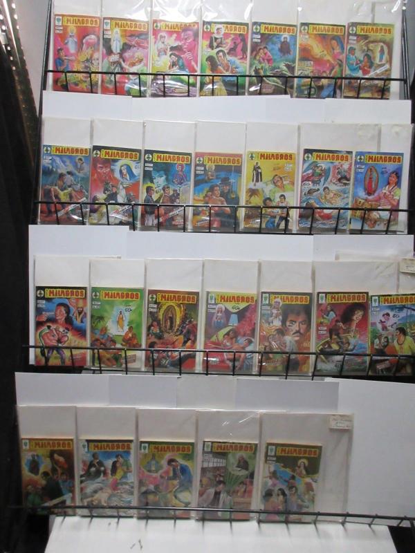 MINI MILAGROS COLLECTION!Sensacionales/Ghetto Librettos! 61 loco Mexican comics!