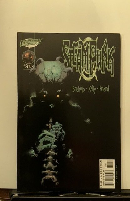 Lot of 2 Steam Punk #3,4 Cliffhanger/Wildstorm 2000