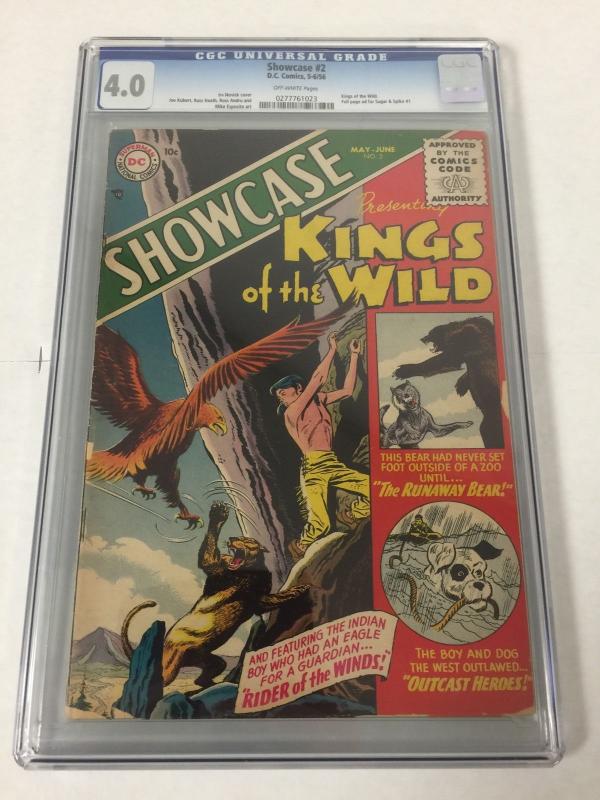 Showcase 2 Cgc 4.0 Ow Pages