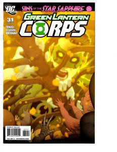7 Green Lantern Corps DC Comic Books # 21 30 31 32 33 35 43 Sinestro Mongul BH11