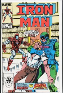 Iron Man #202 (1986) Iron Man