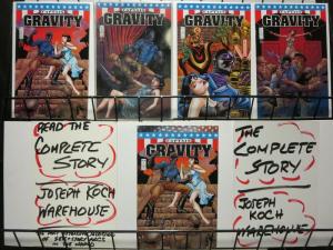 CAPTAIN GRAVITY (1998 PFP) 1-4,Pre.  MEXICAN SUPERHERO! COMICS BOOK 