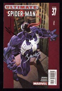 Ultimate Spider-Man #37 - STILL. KEY ISSUE Signed 2x (9.0) 2001