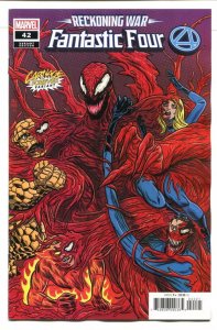 FANTASTIC FOUR (2018 MARVEL) #42 VARIANT ALLRED CARNAGE FOREVER VAR