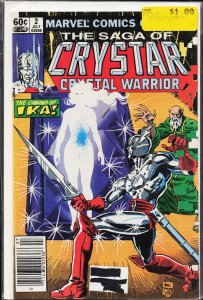 The Saga of Crystar, Crystal Warrior #2 (1983) Crystar