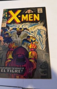 The X-Men #25 (1966)ElTigre -moderate foxxing/Tanning see descrip