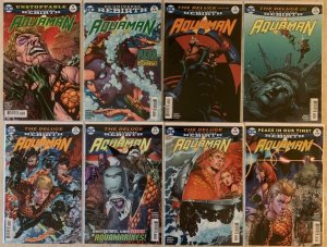 AQUAMAN 1-66, REBIRTH SPECIAL 1, ANNUAL 1-2 + VARIANTS | 2016-2021 | 80 TOTAL