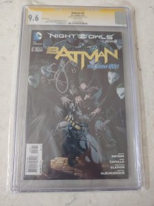 BATMAN #8 CGC 9.6 SIGNATURE SERIES SIGNED BY SCOTT SNYDER