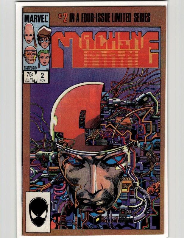 Machine Man #2 (1984) Machine Man [Key Issue]