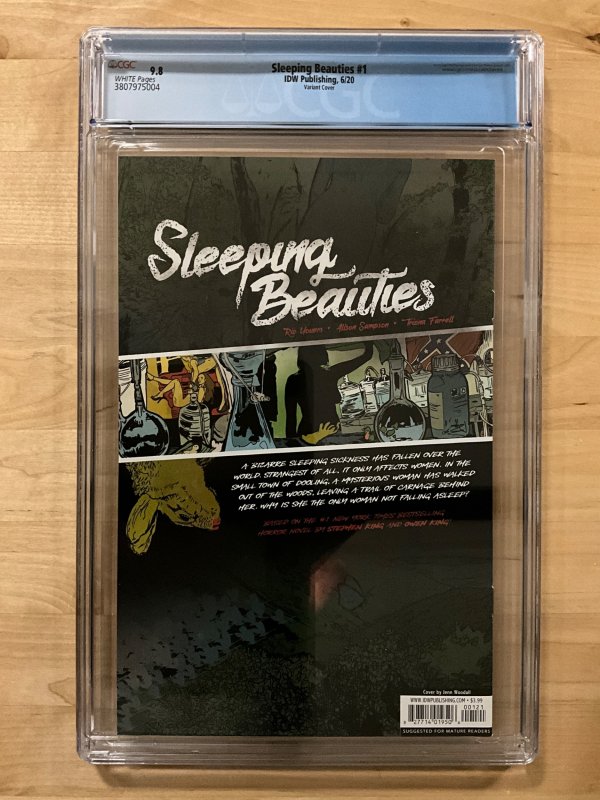 Sleeping Beauties #1 Variant Cover CGC 9.8