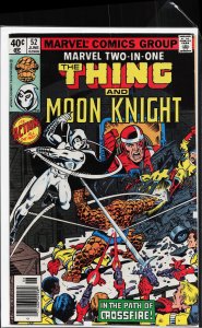 Marvel Two-in-One #52 (1979) Moon Knight [Key Issue]