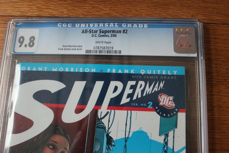 All-Star Superman #2 (DC, 2006) CGC NM/MT 9.8 White pages