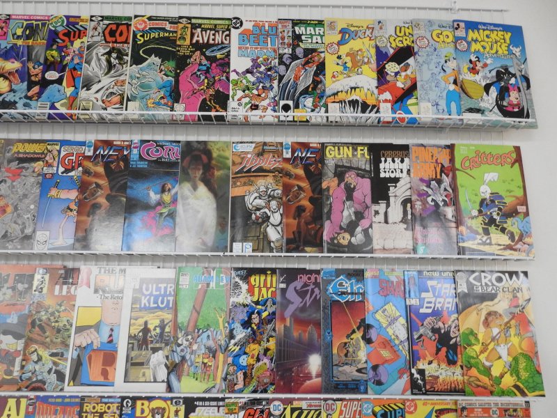 Huge Lot 190+ Comics W/ Batman, Superman, GI Joe, +More! Avg FN Condition!