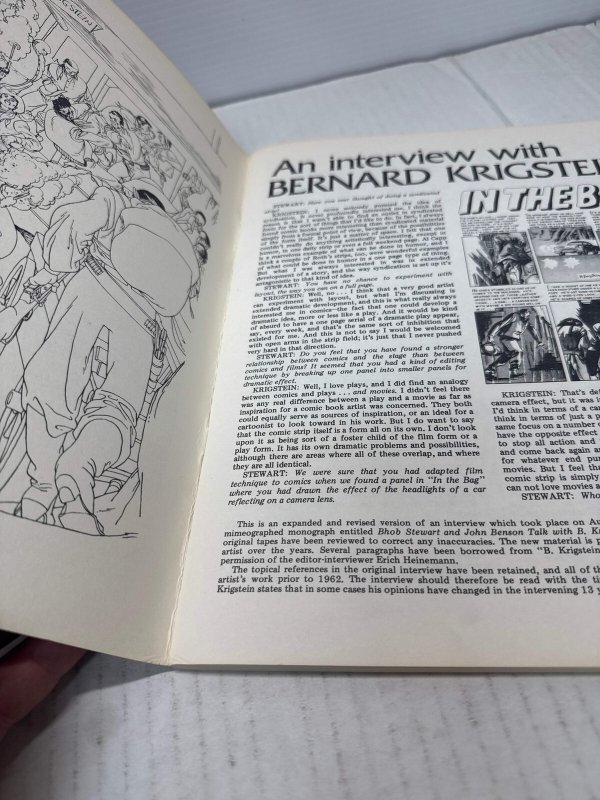 Squa Tront #6 1975- Special Bernard Krigstein Tribute Issue FN