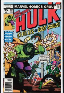 The Incredible Hulk #217 (1977) Hulk