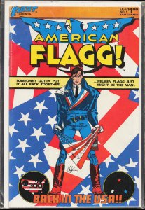 American Flagg! #1 (1983) American Flagg