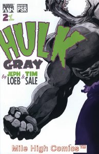 HULK: GRAY (2003 Series) #2 Very Fine Comics Book