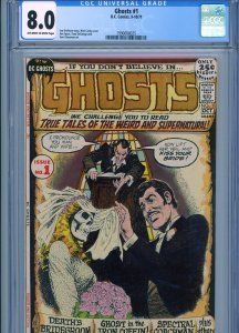 Ghosts 1  CGC 8.0  1971