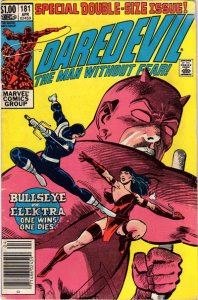 Daredevil #181 (Newsstand) FN ; Marvel | Frank Miller