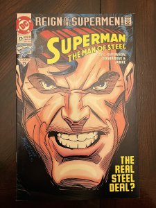 Superman: The Man of Steel #25 Direct Edition (1993 - NM