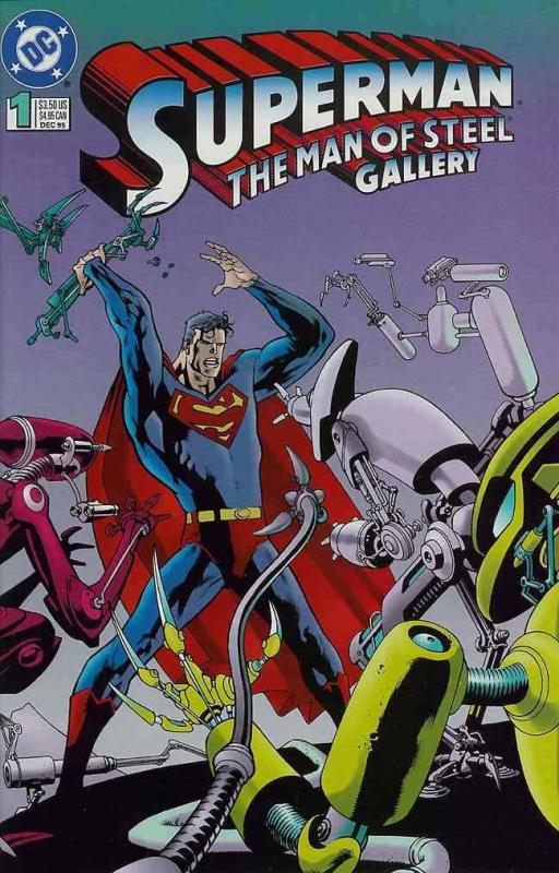 SUPERMAN MAN OF STEEL GALLERY (1995) 1 (3.50 CVR) VF-NM COMICS BOOK