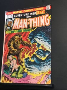 Adventure into Fear #15 (1973) hi grade 1st man thing wow! VF