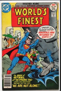 World's Finest Comics #243 (1977) Superman and Batman
