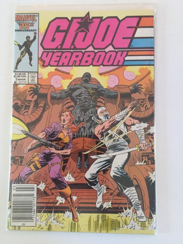  G.I. JOE YEARBOOKS  V1 #1 thru #4  1985    EVERYTHING YOU WANTED KNOW