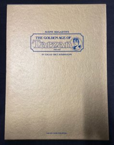 THE GOLDEN AGE OF TARZAN 1939-1942 SIGNED BY BURNE HOGARTH HARDCOVER SLIPCASE