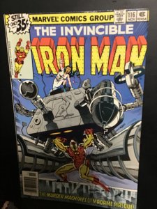 Iron Man #116 (1978)  Madame Masque key! High-grade VF/NM Oh!