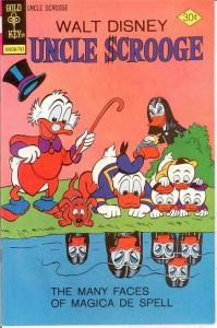 UNCLE SCROOGE 138 VF+  March 1977 COMICS BOOK