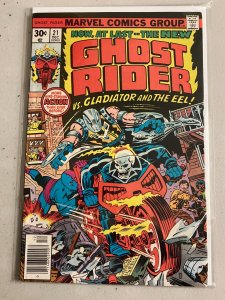 Ghost Rider #21 Gladiator + The Eel 5.0 (1976)