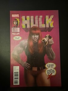 Hulk #7 Mary Jane Variant Cover (2017)VF