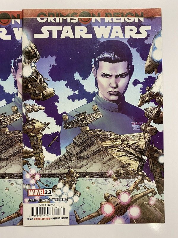STAR WARS #23 CVR A Pagulayan (5x COPIES) NM 2022 CRIMSON REIGN MARVEL COMICS