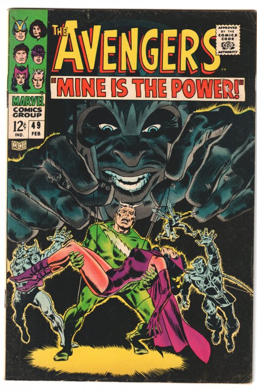 The Avengers #49 (1968) Magneto!