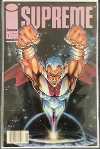 Supreme #1 Rare Newsstand Edition (1992, Image) NM