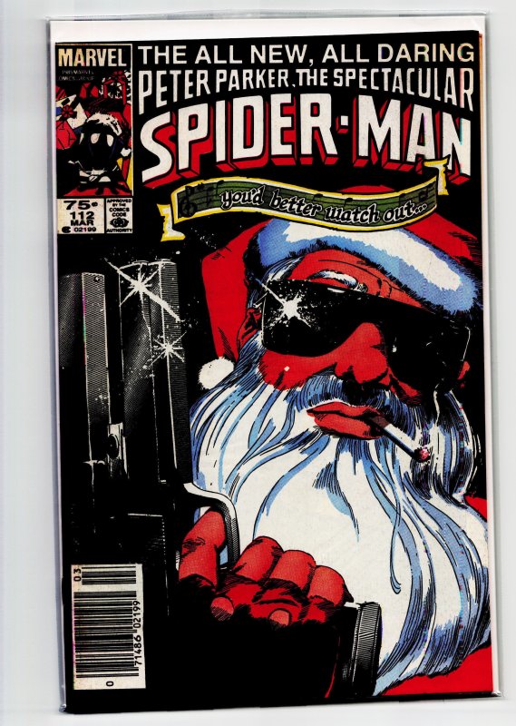 The Spectacular Spider-Man #112 (1986) Spider-Man