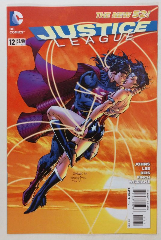 Justice League #12 Direct (2012) Jim Lee Cover