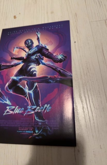 Blue Beetle #1 (2023) special edition variant for movie