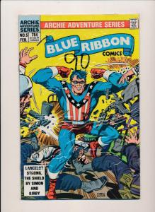 BLUE RIBBON COMICS Archie Adventure Series #5,8 FINE/VERY FINE (PF110)