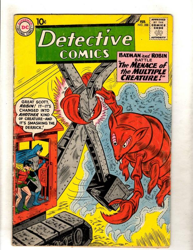 Detective Comics # 288 FN- DC Silver Age Comic Book Batman Robin Gotham JL15