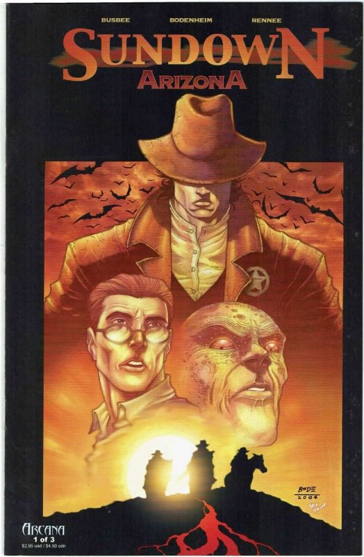 Sundown #1,2,3 Arcana NM